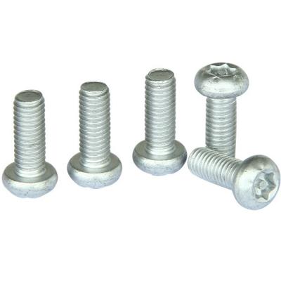 China ANSIEDIO M4 Torx Socket Button Machine Stainless Steel Pan Head Screws With Core for sale