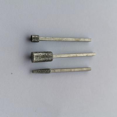 China Diamond Grinding Head Die Reliable Jade Carving Metal Polish Drill Burrs Grinding head for sale