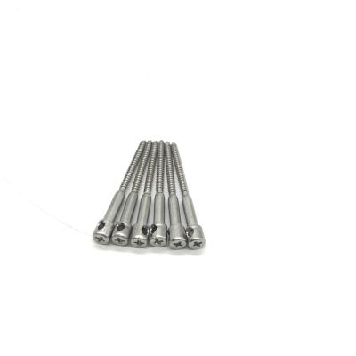China passivated 316 Stainless Self Tapping Screws 0.05mm Tolerant Single Hole for sale
