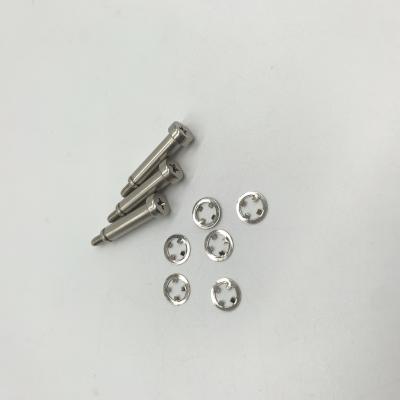China Nickel Graphics Card Mounting Screws UNC 6-32X23 C1022 Material for sale