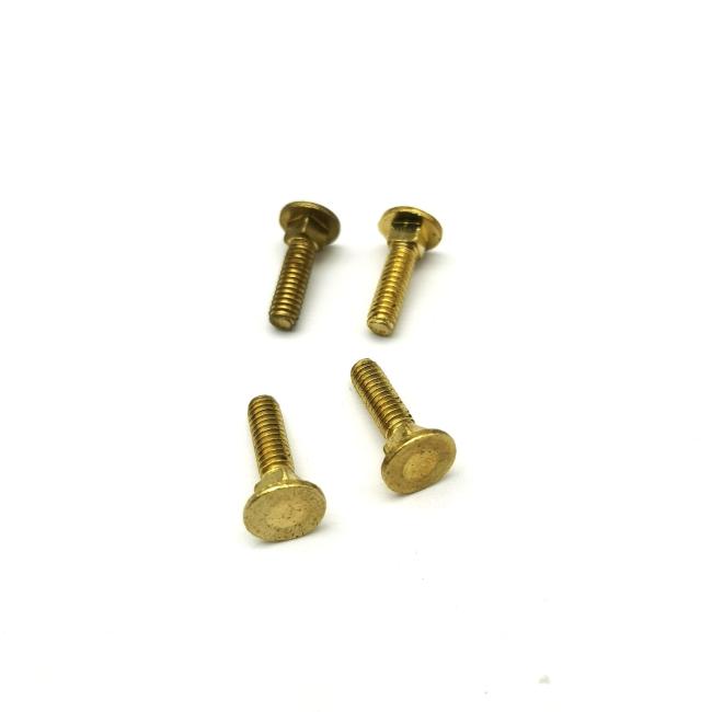 Square-Necked Flat-Head Copper Screw For Battery Conduction