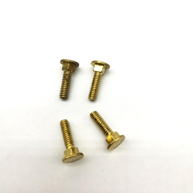 Square-Necked Flat-Head Copper Screw For Battery Conduction