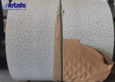 China Modelo de pedra PPGI Folha revestida de cor Filtro de aço galvanizado PVDF à venda