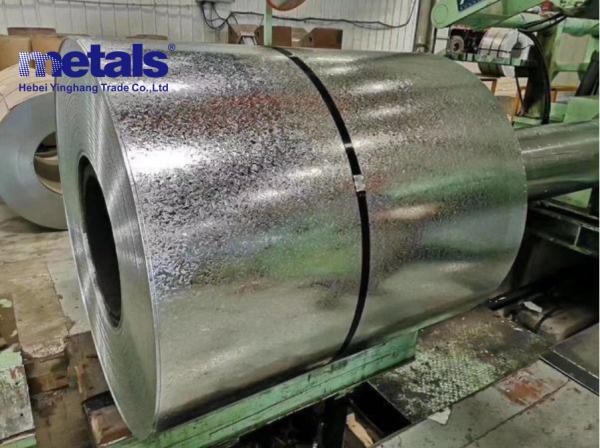 Quality HDG Z100g Galvanized GI Steel Coil Steel Regular Spangle ASTM A653 for sale