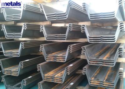 China Hot Rolled Steel Sheet Pile U Type Piling Retaining Wall 400x100x10.5mm for sale