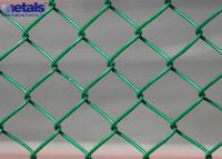 Quality PVC Coated Chain Link Mesh Fence Wire For Recreational Grounds Oem for sale