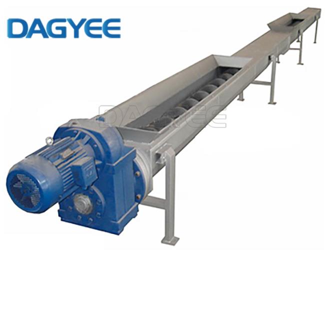 Inclined Shaftless Screw Conveyor