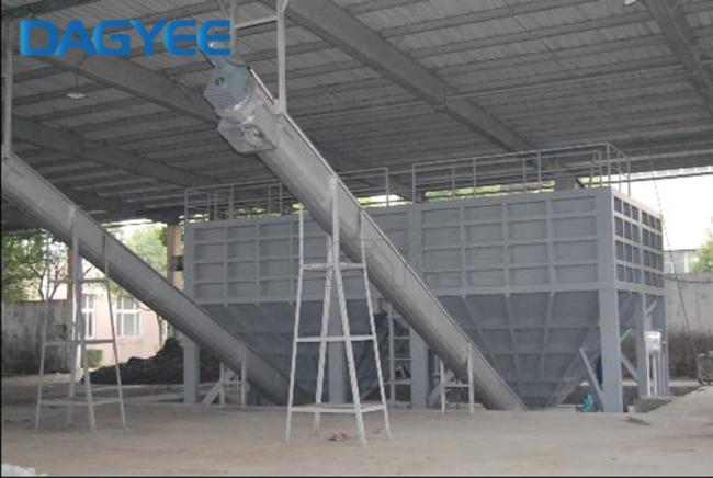 Multiple Live Bottom Feeders Shaftless Screw Conveyor