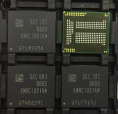 中国 EMCPのメモリー チップKMRC10014M-B809 （64+32 EMCP D3 LPDDR3 -1866MHz） eMCP+eMMCのメモリー チップの貯蔵 販売のため