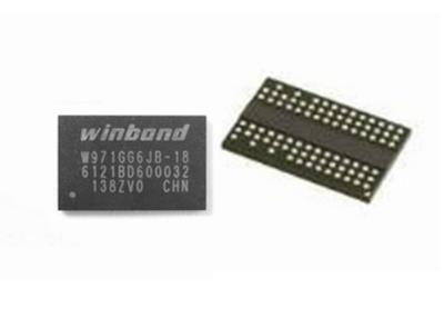 China Chip CI 64Mx16 BGA84 W971GG6JB-18 IC SDRAM DDR2 de memoria Flash de la energía baja en venta