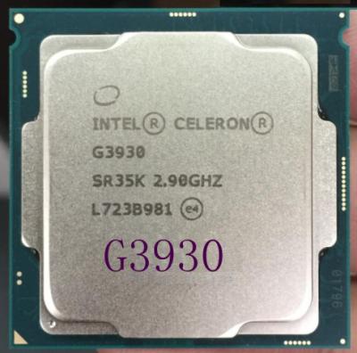 China Celeron G3930 CPU Processor Chip Desktop CPU 2M Cache 2.90 GHz 14nm Lithography for sale