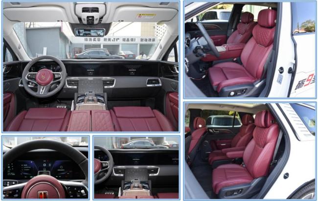 Hongqi E-HS9 New Energy Vehicles Electric Car Used Car Secondhand Left Steering EV Car for Sell