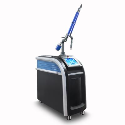 China Ultra Short Pulse Laser Beauty Machine 535nm 755nm Picosecond Laser Tattoo Removal Machine for sale