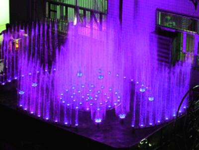 China Led Colorful 4m Indoor Musical Fountain Project for sale