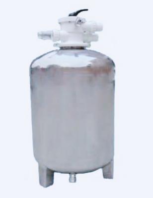 China Swimming Pool Stainless Steel 400mm Deep Bed Sand Filter for sale