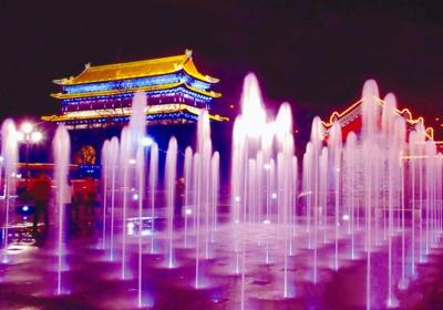Chine La fontaine de danse de D.C.A. équipe le jet d'un gicleur mélangé de fontaine de trompette de petit air à vendre