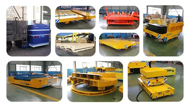 Self-propelled transport platform in use