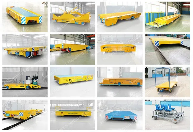60 T Capacity Electric Transfer Cart Powered by Lithium Battery Powered