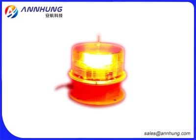 China Eficiência elevada das luzes de piscamento do diodo emissor de luz da resistência do envelhecimento/luz vermelha da aviação à venda