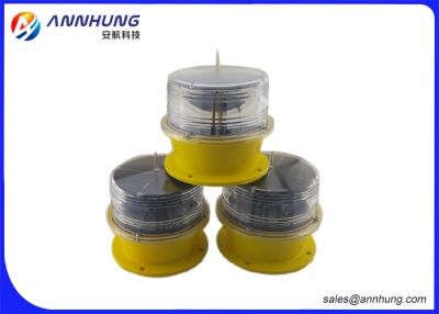 China Runway Edge Lighting / Solar Powered Runway Lights Recyclable Batteries for sale