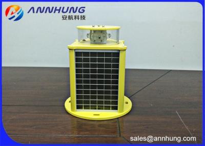 China White Medium-intensity Type B Solar Powered Aviation Light for High Building for sale