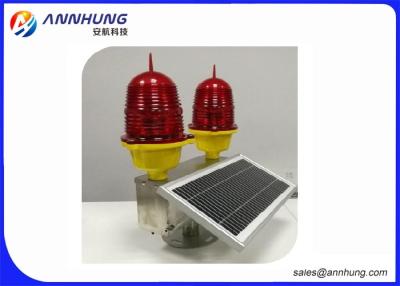 China Low - Intensity Double Solar Aviation Obstruction Light For Wind Turbine for sale