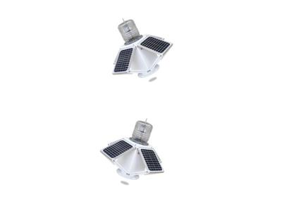 China Tipo disuasivo de la navegación de la boya del punto LED del pájaro marino solar portátil de la linterna 24W en venta