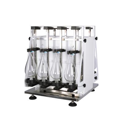 China Chemical Liquid Vertical Shaker Machine , 8pcs X 1000ml Separatory Funnel Shakers for sale