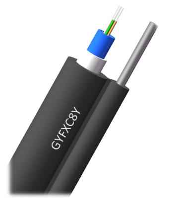 Κίνα GYFXC8Y 12-Core FTTH αυτοσυνδεδεμένο καλώδιο οπτικών ινών προς πώληση