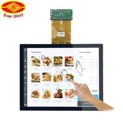 China 17 Inch Waterproof Touch Panel Screen Projected Capacitive For Transportation for sale