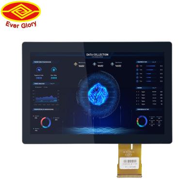 China 13.3 Inch Industrial Touch Screen Display Panel Transparent Tempered Glass Material for sale
