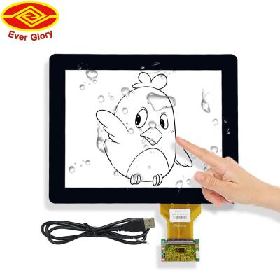 China 12.1 Inch Waterproof Touch Panel RS232 G+G Weatherproof Touchscreen 12.1 Inch IP65 for sale