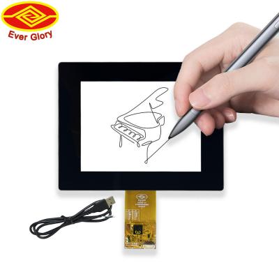 China 5Panel táctil impermeable de 7 pulgadas Interfaz USB 5V conveniente Rendimiento confiable en venta
