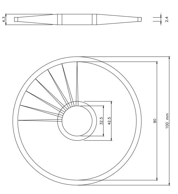 SUS 316L Filter Disc Multi-layers With Grade For Extrusion machine in PET Film