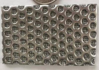 China Perforated Metal 200micron Sintered Wire Mesh Layer Increases Rigidity For Filter for sale