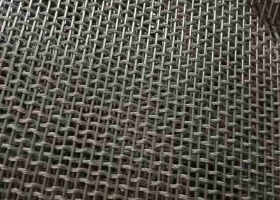 中国 ひだを付けられた正面のクラッディングの装飾的な編まれた金属の網の黒 販売のため