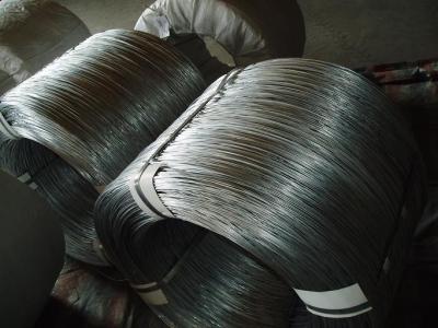 China 0.5mm SWG 8 Stainless Steel Wire Roll , High Tensile Flat Black Annealed Wire for sale