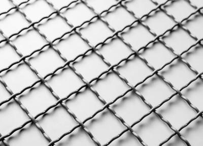China 5mm Crimped Wire Mesh 65mn Steel Galvanized Steel Stainless Steel Aluminum for sale