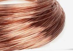 China 99.9% Pure Copper Wire Round And Flat Shape Resistant To Corrosion Abrasion for sale