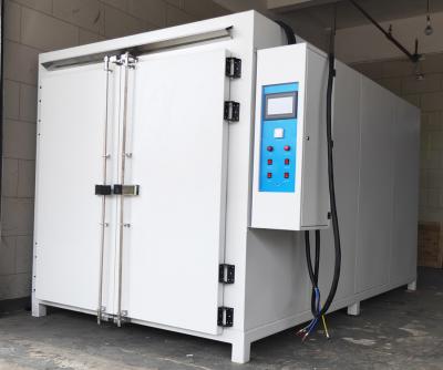 China LIYI Tela sensível ao toque de 300 graus Controlador de programa Forno de secagem de porta dupla com circulação de ar quente para peças de automóveis à venda