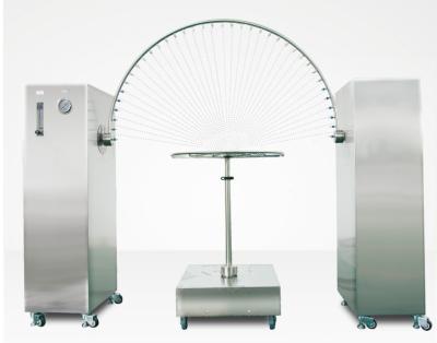 China Pulverización y salpicadura estándar del agua del tubo oscilante de la máquina de prueba impermeable de LIYI IEC60529 en venta