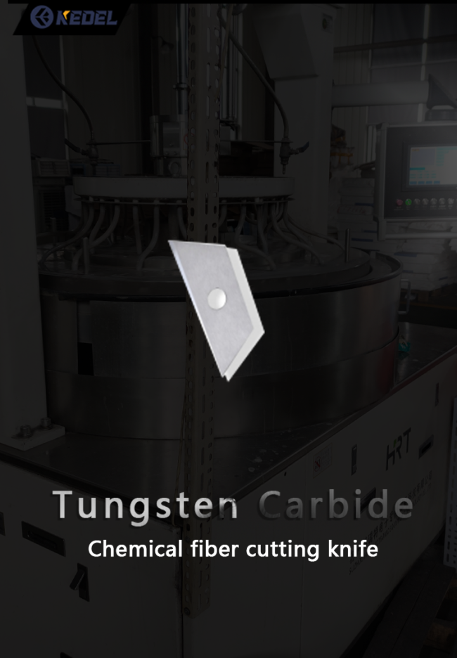 Hard alloy chemical fiber film cutting blade product display