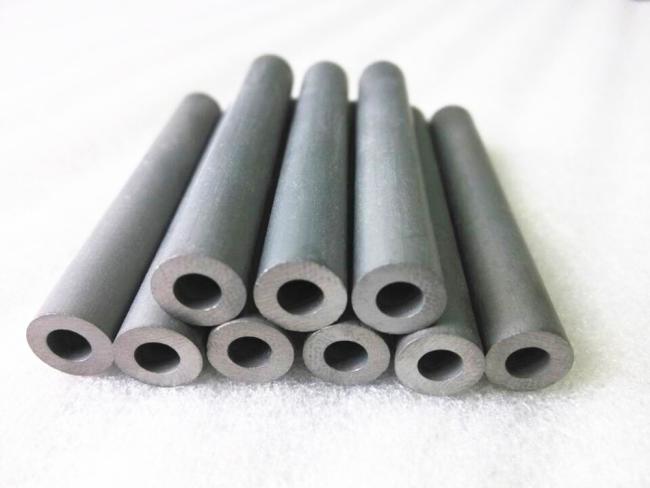 Close-up view of Tungsten Carbide Pipe material