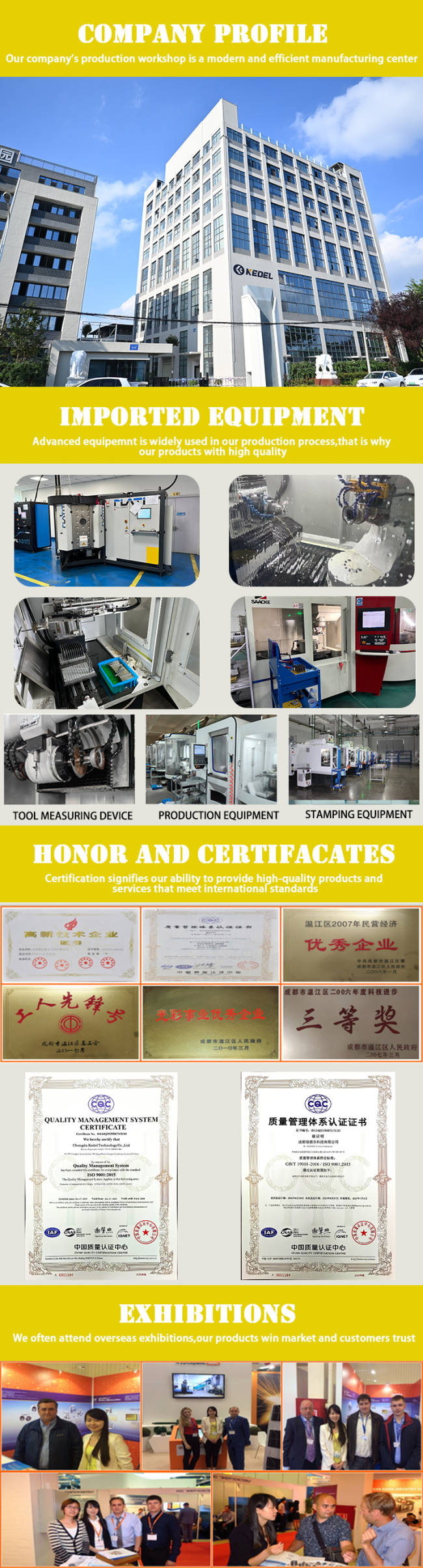 Manufacturing facility overview