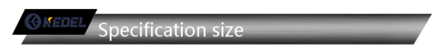 Detailed parameters table for tungsten carbide grades