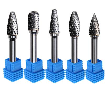 China Carving Tungsten Carbide Cutter Cross Cut Rotary Burr Use Set for sale