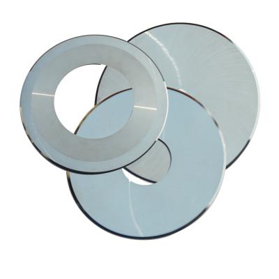 China Mirror Surface OD 190mm Tungsten Carbide Blades For Circular Round Machine for sale