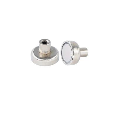 China Disc Shape Pot Neodymium Magnet N35-N52 Neodymium Cup Magnets for sale