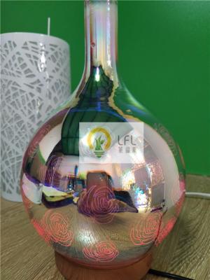 China os bulbos decorativos mágicos de vidro do diodo emissor de luz 3D com cor mudam o material 12W do ABS à venda