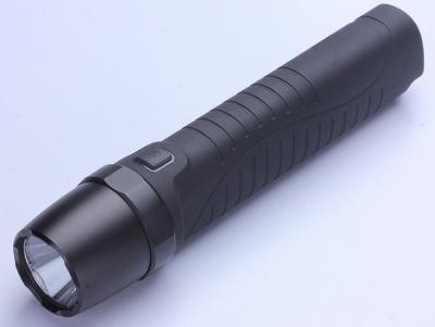 China IP68 Waterproof Glass Flashlight LED Torch With Rechargeable Battery 5W D46.5*L212.8mm for sale